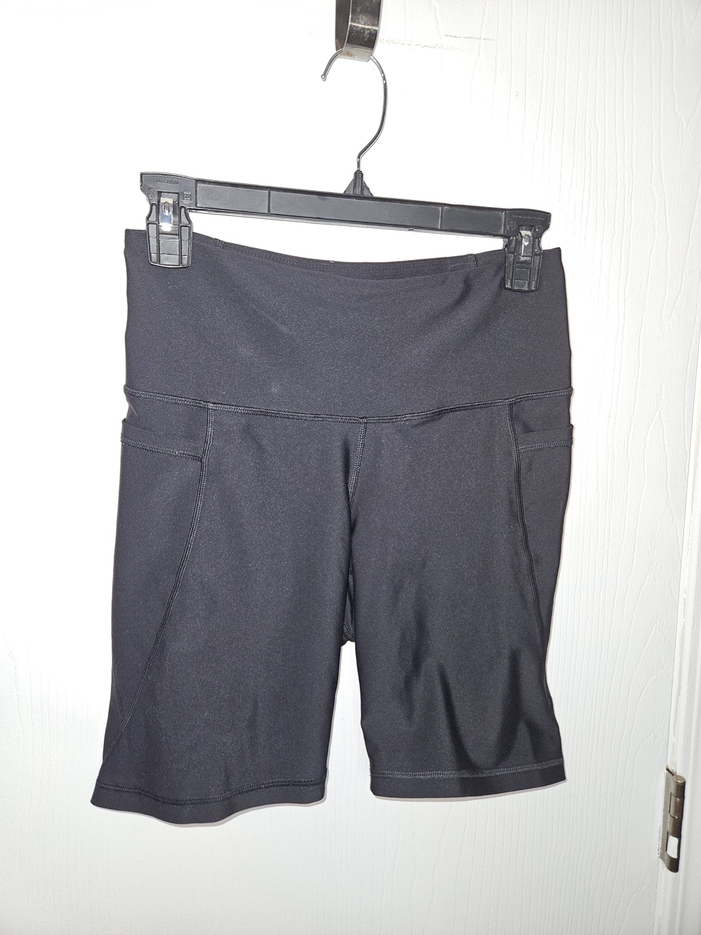 Old Navy Black Women's Bike Shorts with High Waist